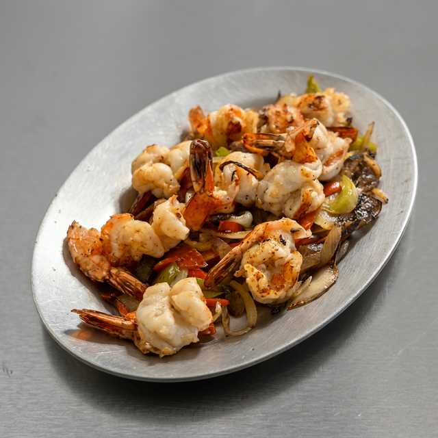 Shrimp Fajitas.